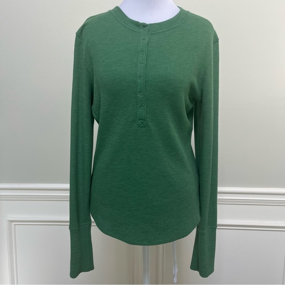 American Eagle Outfitters Green Button Down Shirt M - Picture 1 of 10